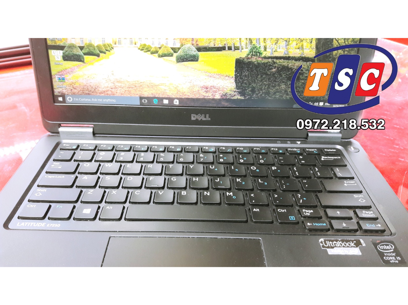 Laptop Dell Latitude E7250 | i5 5300U | Ram 4GB | SSD 128GB